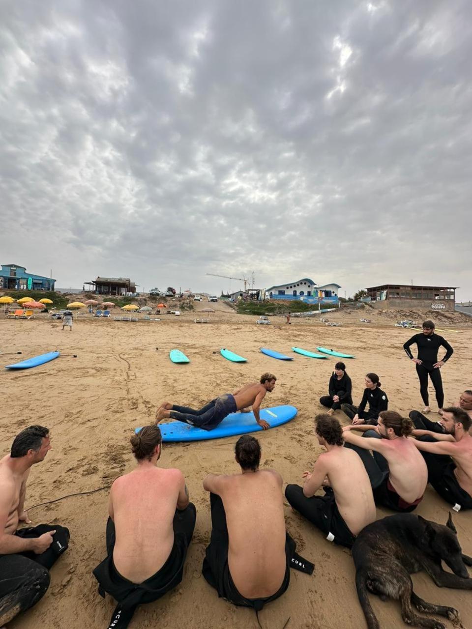 Surf & Salsa Ocean House Bed and Breakfast Tamraght Buitenkant foto