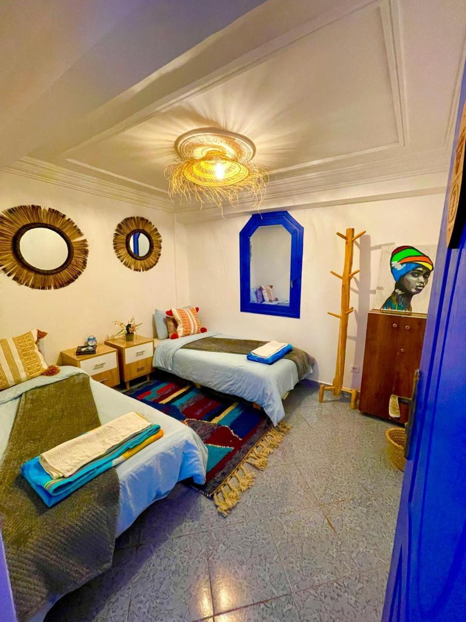 Surf & Salsa Ocean House Bed and Breakfast Tamraght Buitenkant foto