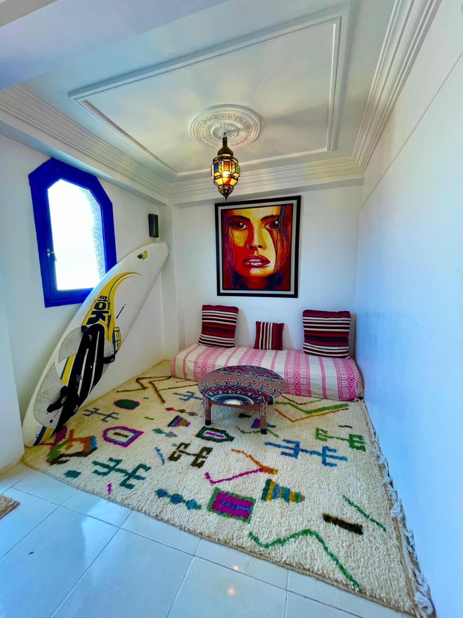 Surf & Salsa Ocean House Bed and Breakfast Tamraght Buitenkant foto